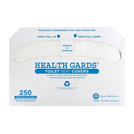 RJ Schinner Co Toilet Seat Cover Hospeco® Health Gards® Half Fold - Case of 1000 - HG-1000-CS