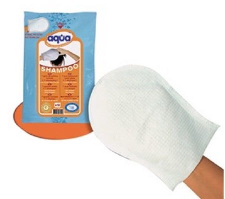 Alimed Shampoo Glove Aqua® 12 per Pack Individual Packet Scented - Pack of 12 - 2970010974-PK