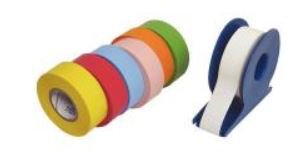 VWR International Blank Label Tape VWR® Multipurpose Label Salmon Vinyl 3/4 Inch X 12.7 Meter - Pack of 4 - 89098-010-PK