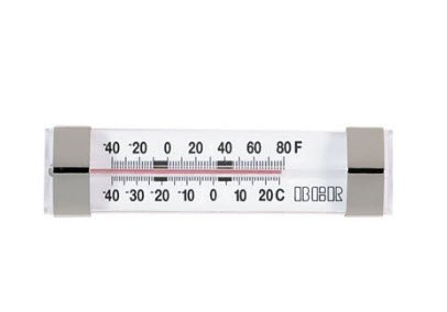 Apothecary Products Refrigerator / Freezer Thermometer Fahrenheit / Celsius -40 to +80°F Without External Probe Hanging / Standing Does Not Require Power - Each - 29790-EA