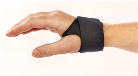 Alimed Finger Splint Freedom® CMC ThumbFit™ Small Left Hand Black - Each - 2970002154-EA