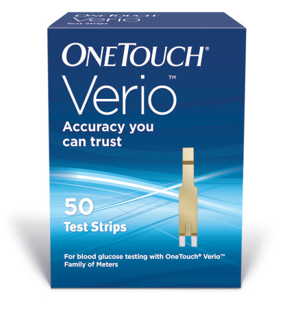 LifeScan Blood Glucose Test Strips OneTouch® Verio® 50 Strips per Pack - Case of 12000 - 022978-CS
