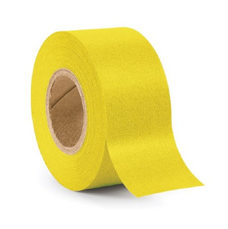 United Ad Label Blank Label Tape UAL™ Multipurpose Label Yellow Paper 1 X 500 Inch - Each - ULTP501-2-EA