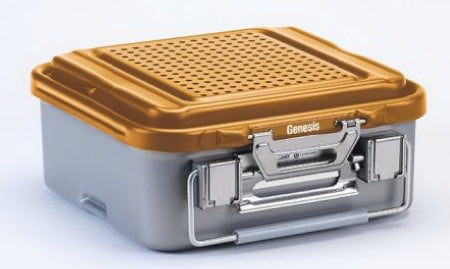 V. Mueller Sterilization Container Genesis® 6-1/16 X 12-3/8 X 23-1/16 Inch - Each - CD3-6C-GOLD-EA