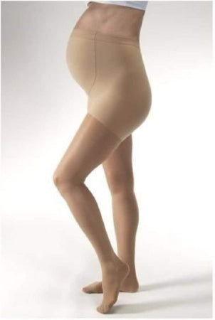BSN Medical Maternity Compression Pantyhose JOBST® Ultrasheer Waist High Medium Classic Black Closed Toe - Each - 121539-EA