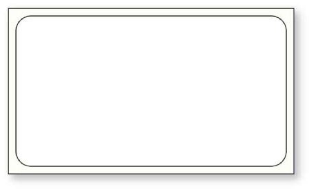 United Ad Label Blank Label Tape UAL™ Printer Label White 2-1/4 X 2-1/2 Inch - Case of 16 - ULDP3122-CS