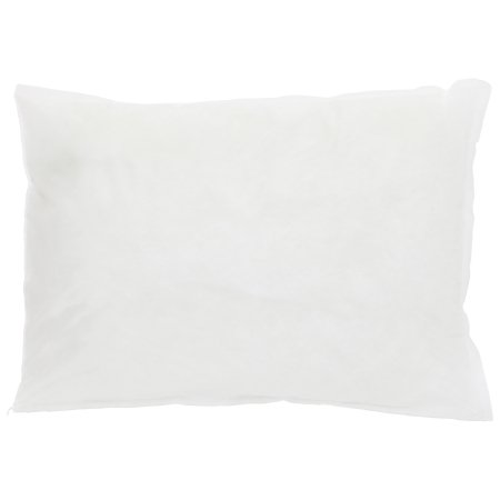 McKesson Bed Pillow McKesson 17 X 24 Inch White Disposable - Each - 41-1724-S-EA