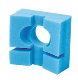 Alimed Slotted Head Positioner AliMed® Richard-Type 8-1/2 W X 8 D X 3-3/4 H Inch Foam Freestanding - Case of 6 - 930161-CS