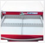 Waterloo Industries Divider Kit For 3 Inch Aluminium Med-Jr Drawers - Each - DIV-AJ3-EA