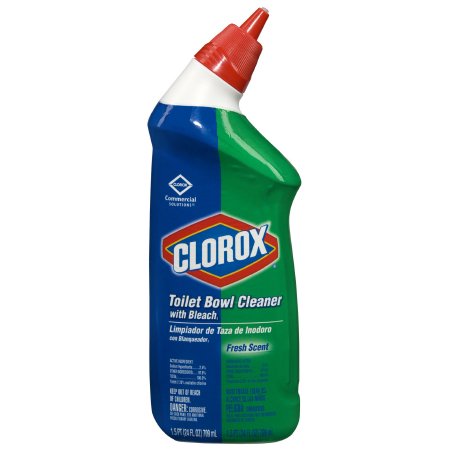 The Clorox Company Clorox Commercial Solutions® Clorox® Toilet Bowl Cleaner Manual Squeeze Gel 24 oz. Bottle Fresh Scent NonSterile - Each - 00031-EA