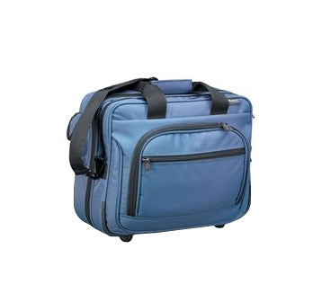 Hopkins Medical Products Home Care Bag Steel Blue 600D Waterproof Polyester 7 X 13 X 17 Inch - Each - 539300-EA