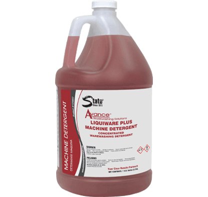 State Cleaning Solutions Dish Detergent Avance™ Liquiware Plus 1 gal. Jug Liquid Concentrate Chlorine Scent - Case of 4 - 125052-CS