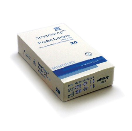 Mindray USA Axillary / Oral / Rectal Thermometer Probe Cover SmarTemp™ For use with SmarTemp™ Temperature Probe - Case of 2000 - M09A-30-62128-CS