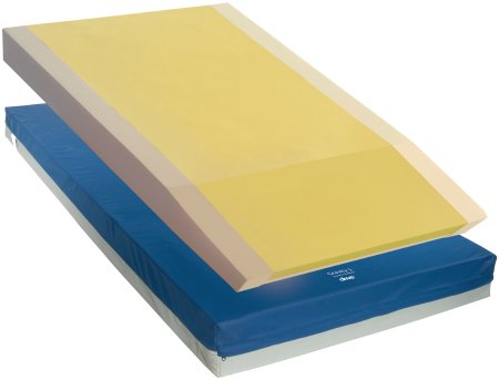 Drive Medical Bed Mattress Gravity 9 Pressure Redistribution Type 36 X 80 X 6 Inch - Each - 15970-EA