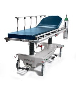 Auxo Medical Refurbished Stretcher Adjustable Height 500 lbs. Weight Capacity - Each - AM-H493-EA