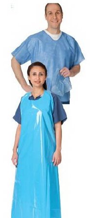Cardinal Scrub Shirt Medium Blue 2 Pockets Short Sleeve Unisex - Case of 60 - 23502T-CS