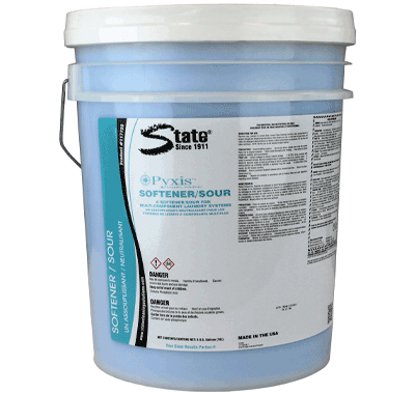 State Cleaning Solutions Fabric Softener / Sour Pyxis™ 5 gal. Pail Liquid Concentrate Acidic Scent - Each - 117720-EA