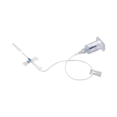 Smiths Medical Saf-T Wing® Blood Collection Set 21 Gauge 3/4 Inch Needle Length Safety Needle 12 Inch Tubing Sterile - Box of 50 - 982112D-BX