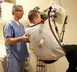 Ez Way Inc Patient Lift Mesh Sling Medium 90 to 220 lbs. Weight Capacity - Each - 50331-EA