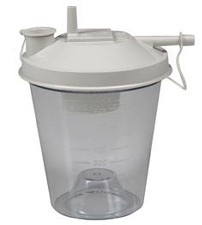Roscoe Medical Suction Canister 800 mL Pour Lid - Case of 12 - 50038-CS
