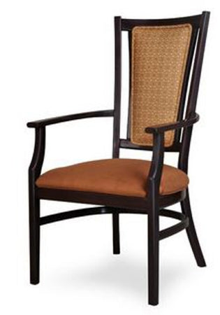 Kwalu Dining Room Chair Tivoli Specify Color When Ordering Fixed Armrests Specify Fabric When Ordering - Each - 251111-EA