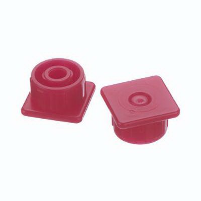 B. Braun Syringe Tip Cap Multi-AD® Red, Luer Lock - Case of 500 - 418012-CS