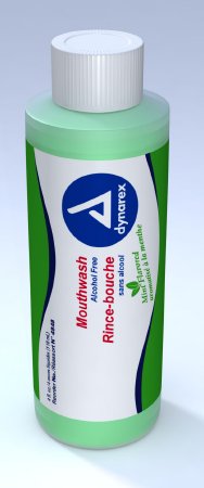 Dynarex Mouthwash Dynarex 4 oz. Mint Flavor - Case of 96 - 4848-CS