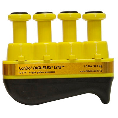 Fabrication Enterprises Hand Exerciser CanDo® Digi-Flex® LiTE® Yellow X-Light - Each - 10-3771-EA