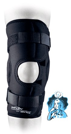 DJO Knee Brace DonJoy® Large Right Knee - Each - 81-06717-EA