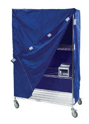 Lakeside Manufacturing Cart Cover Blue Nylon 18 X 36 X 63 Inch Hook and Loop Closure - Each - RCC183663-EA
