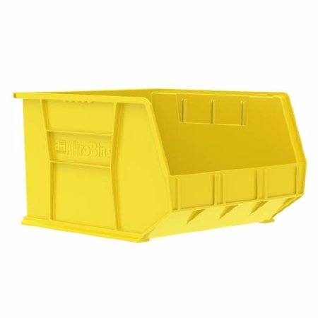 Akro-Mils Storage Bin AkroBins® Yellow Plastic 11 X 16-1/2 X 18 Inch - Case of 3 - 30270YELLO-CS