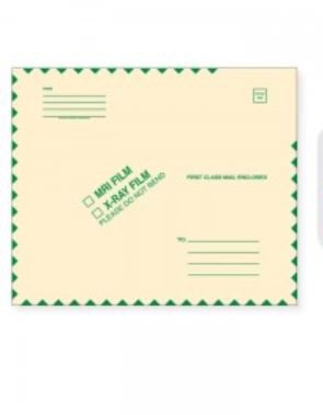 Precision Dynamics X-Ray Film Envelope Green Diamond 15 X 18 Inch - Case of 50 - FMSB08-CS