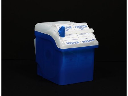 Fisher Scientific Parafilm Dispenser Dynamic Diagnostics Blue / White ABS Plastic Manual 2 Rolls Countertop - Each - 22899130-EA