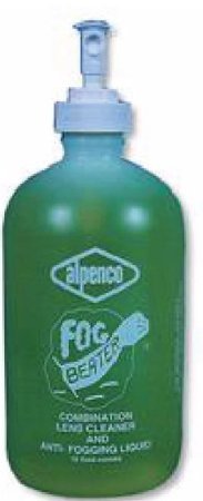 Fisher Scientific Alpenco Fog Beater Lens Cleaner Alcohol Based Pump Spray Liquid 16 oz. Bottle Alcohol Scent NonSterile - Case of 12 - 19049675-CS