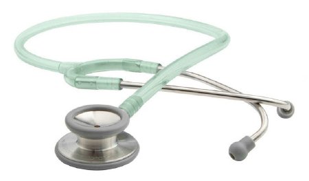 American Diagnostic Corp Classic Stethoscope Adscope® 603 Green 1-Tube 22 Inch Tube Double Sided Chestpiece - Each - 603FS-EA