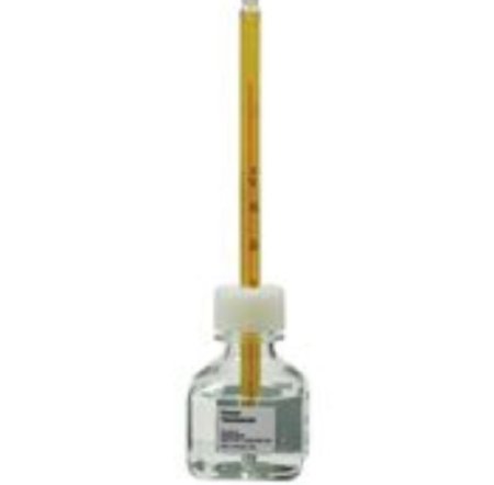 Cardinal Liquid-in-Glass Thermometer Accu-Safe Fahrenheit / Celsius -5° to 15° C Partial Immersion Free-standing Does Not Require Power - Each - T8401-1-EA