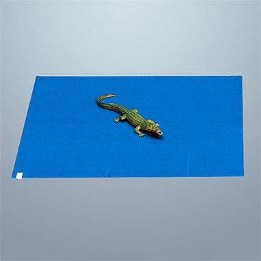 Health Care Logistics Adhesive Floor Mat Tacky Mat® 36 X 46 Inch Blue Polyethylene - Case of 120 - 5605-01-CS