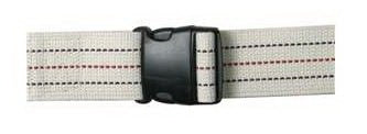 Alimed Gait Belt AliMed® 70 Inch Length Pinstripe Cotton - Each - 2970020308-EA