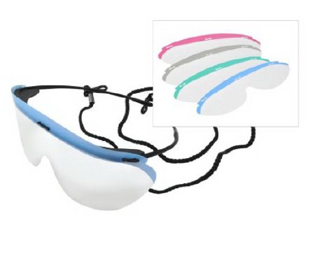Palmero Protective Glasses Kit Dynamic Disposables™ Fit Over Anti-fog Coating Clear Tint Black Frame Over Ear / Strap One Size Fits Most - Each - 3900-EA