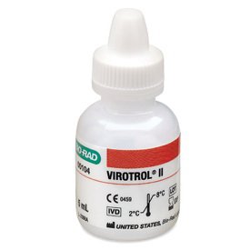 Bio-Rad Laboratories Unassayed Control Virotrol® II HBs and HAV Antibodies Single Level, Class A 1 X 5 mL - Box of 1 - 00104A-BX