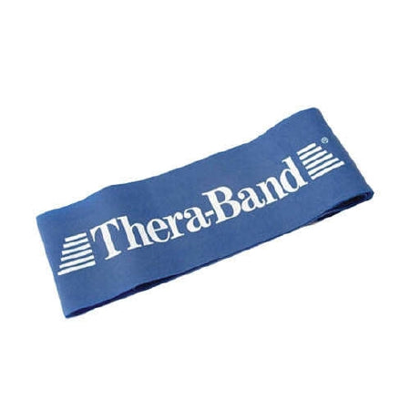 Fabrication Enterprises Exercise Resistance Band Loop TheraBand® Blue 3 X 12 Inch X-Heavy Resistance - Each - 10-1944-EA