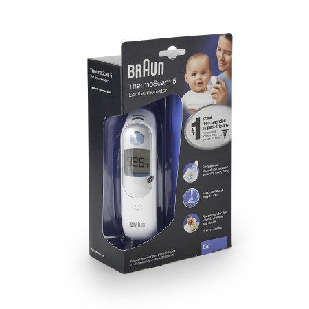 Kaz Inc Tympanic Ear Thermometer Braun ThermoScan® Ear Probe Handheld - Each - 32878506015-EA