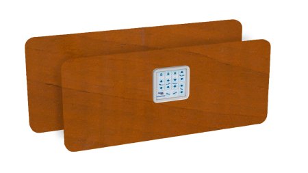 Span America Headboard / Footboard Standard Style Summer Flame - Each - ST-4311-F05-MTSF-EA