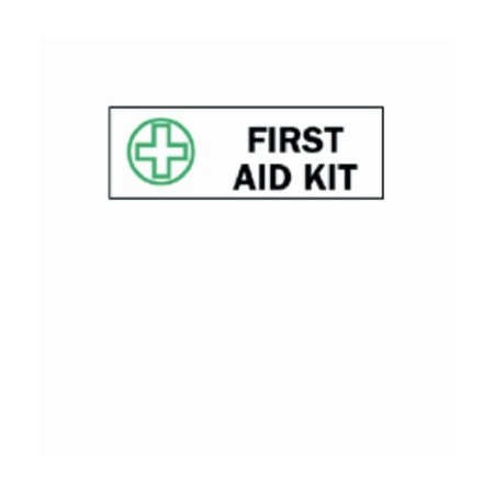 Fisher Scientific Door / Wall Sign First Aid Sign Brady™ First Aid Kit - Each - 19036050-EA