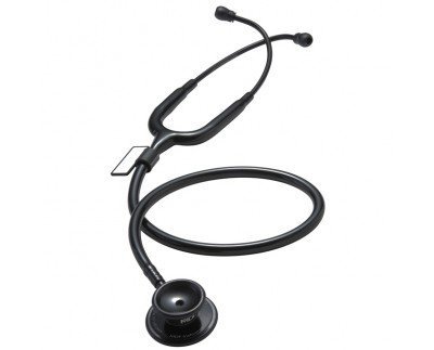 MDF Instruments Direct Classic Stethoscope MD One® Black 1-Tube 30 Inch Tube Double Sided Chestpiece - Each - MDF777BO-EA
