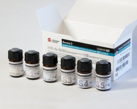 Beckman Coulter Calibrator Access® Vitamin D (25-OH) 6 X 1.4 mL For use with UniCel DxI Immunoassay System Ready-to-Use Liquid - KT/1 - B24839-KT