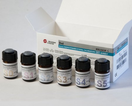 Beckman Coulter Calibrator Access® Total Vitamin D (25-OH) 6 X 1.4 mL For use with UniCel DxI Immunoassay System Ready-to-Use Liquid - KT/1 - A98857-KT