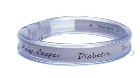 Briggs Corp Identification Wristband SoftGuard® Alert Band Clasp Closure Without Legend - Box of 50 - D 190-BX