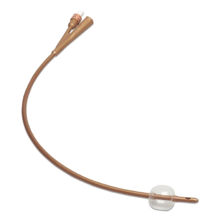 Smiths Medical ASD, Inc. Foley Catheter 400 Series Thermistor Temperature-Sensing 18 Fr. Silicone - Box of 20 - FC400-18-BX