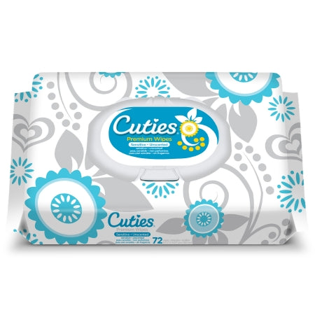 First Quality Baby Wipe Cuties® Soft Pack Aloe / Vitamin E Unscented 72 Count - Pack of 72 - CR-16413/3-PK